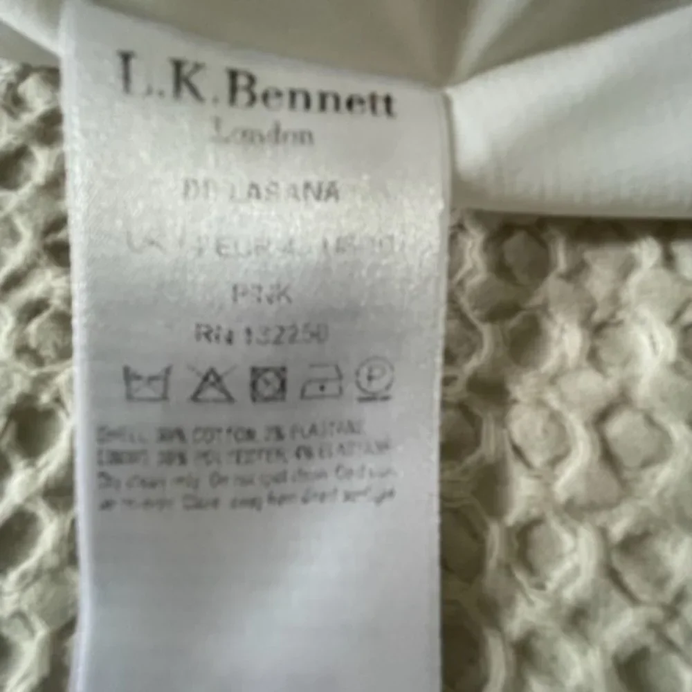 L.K. Bennett Lasa Poppy Print Dress Red - Picture 5 of 5